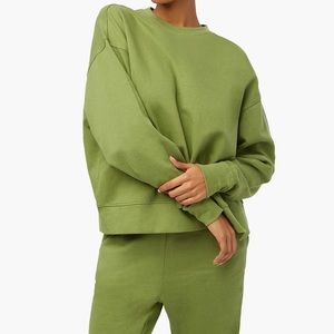 WEWOREWHAT oversized crew neck/boyfriend jogger